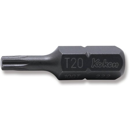 KO-KEN Bit TORX T27 32mm 5/16 Hex Drive 100T.32-T27